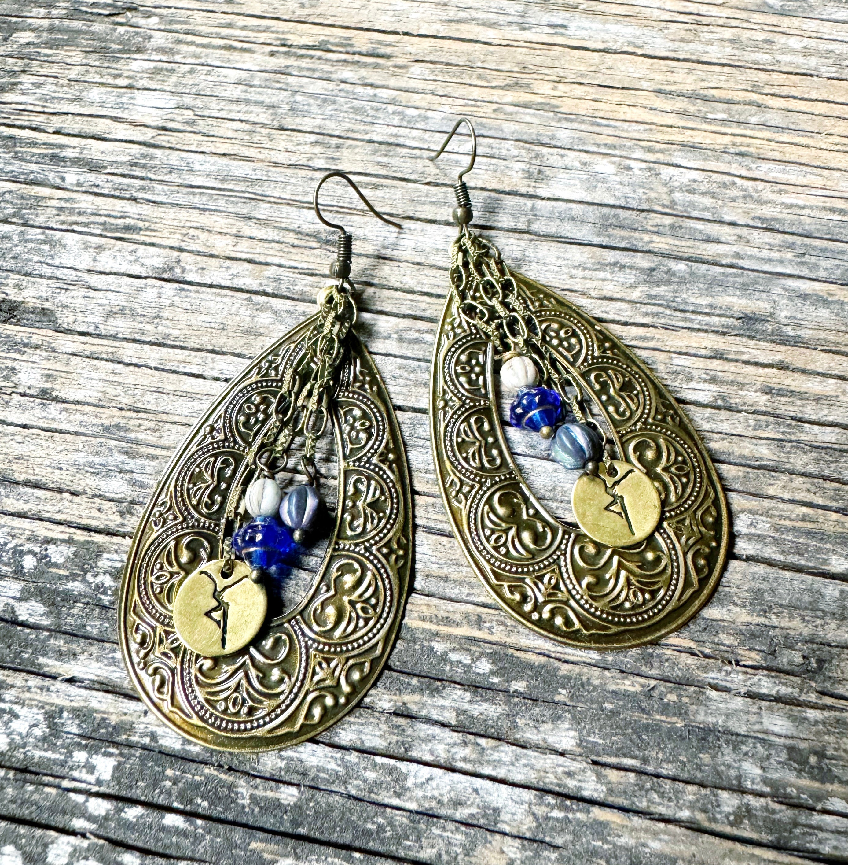 She Dances Bohemian Teardop earrings