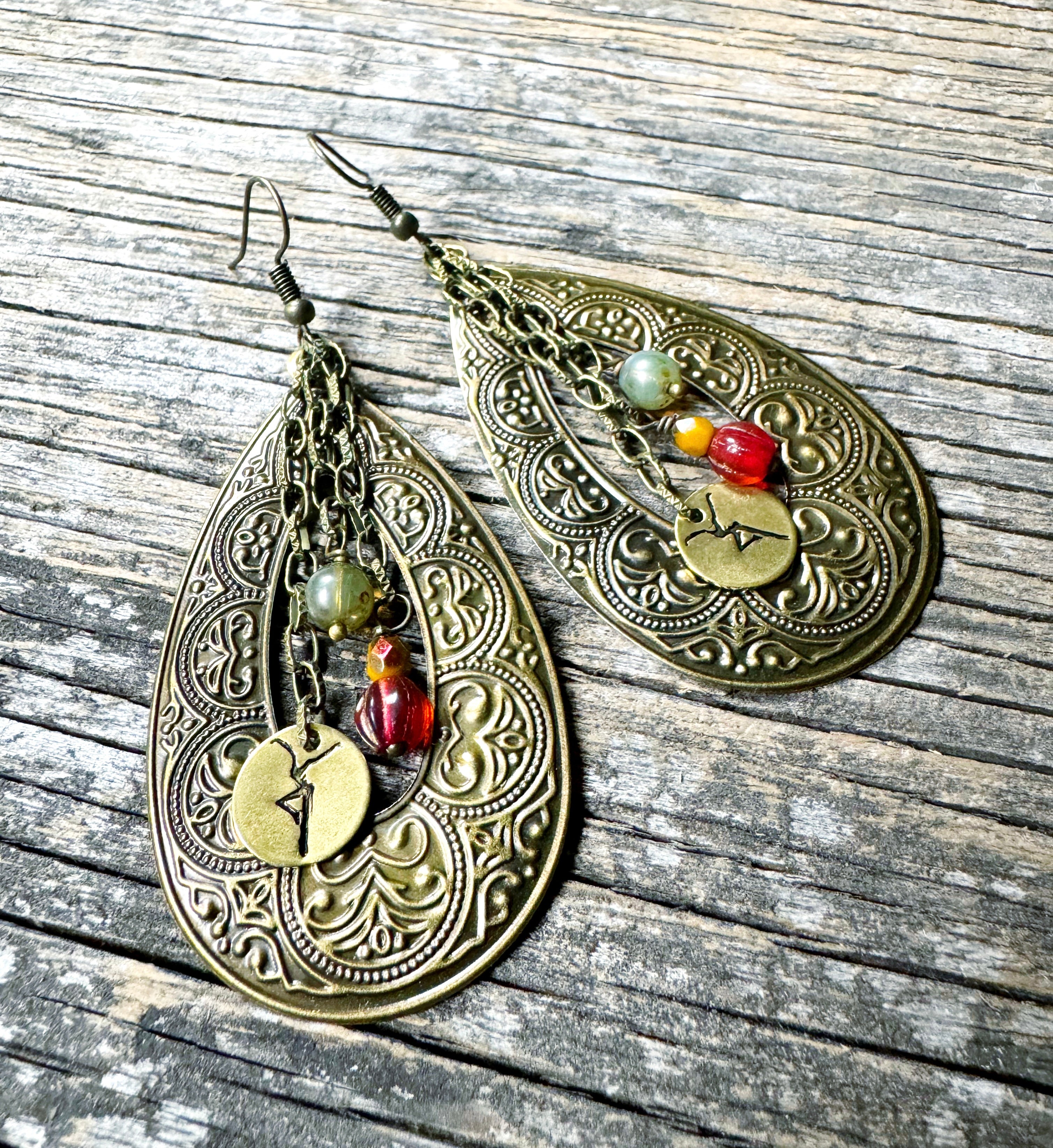 She Dances Bohemian Teardop earrings