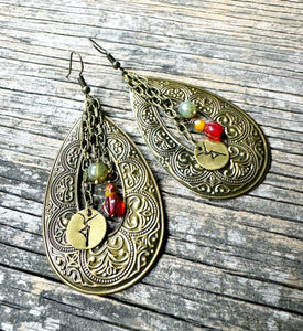 She Dances Bohemian Teardop earrings