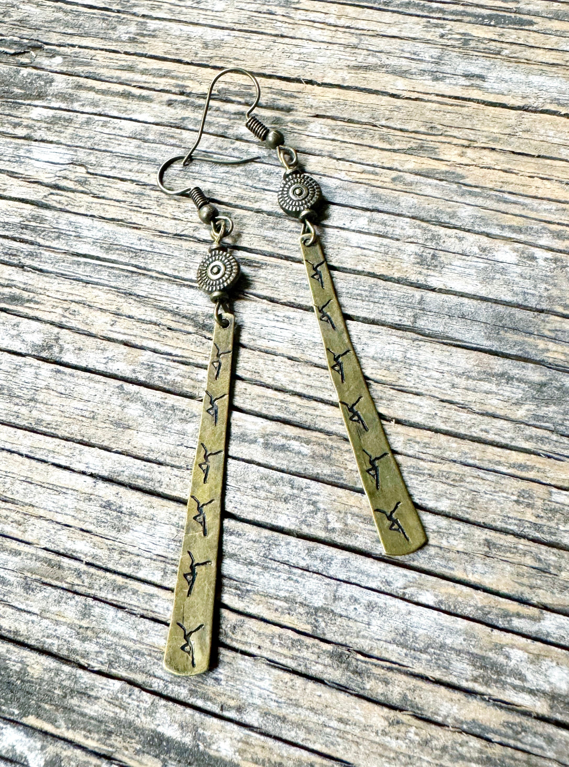 Firedancer Drop Earrings