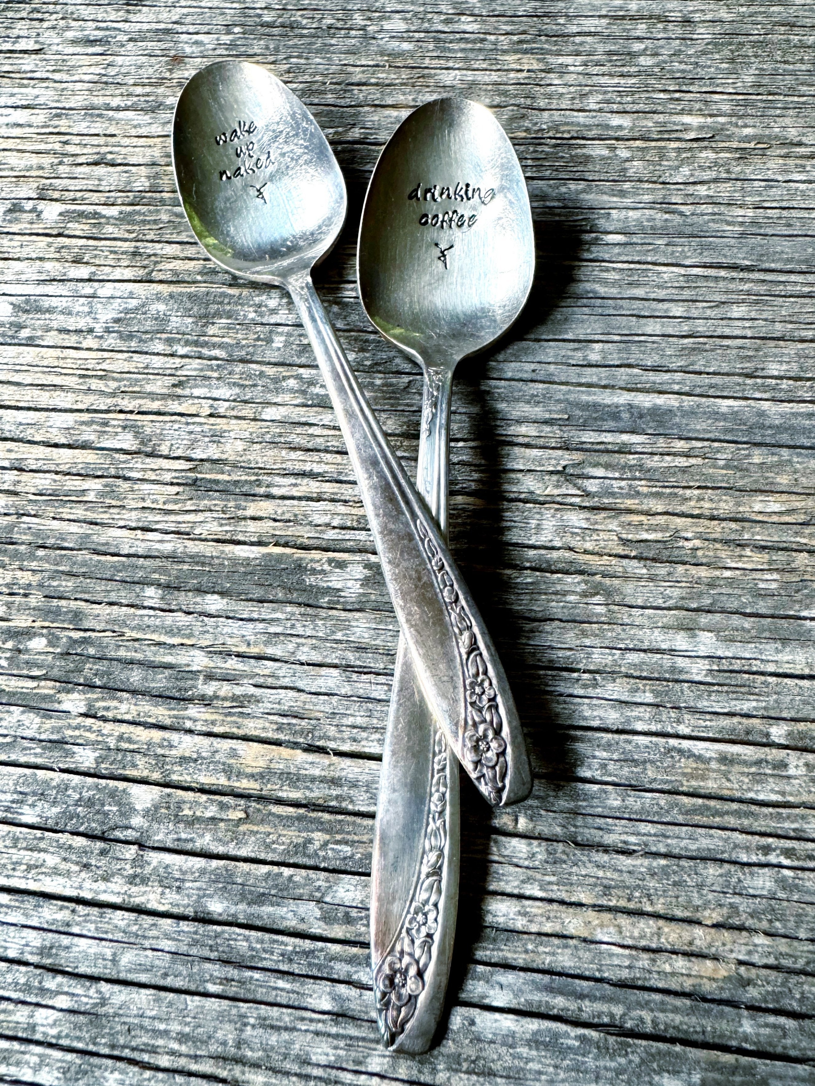 Stay or Leave - coffee spoon set