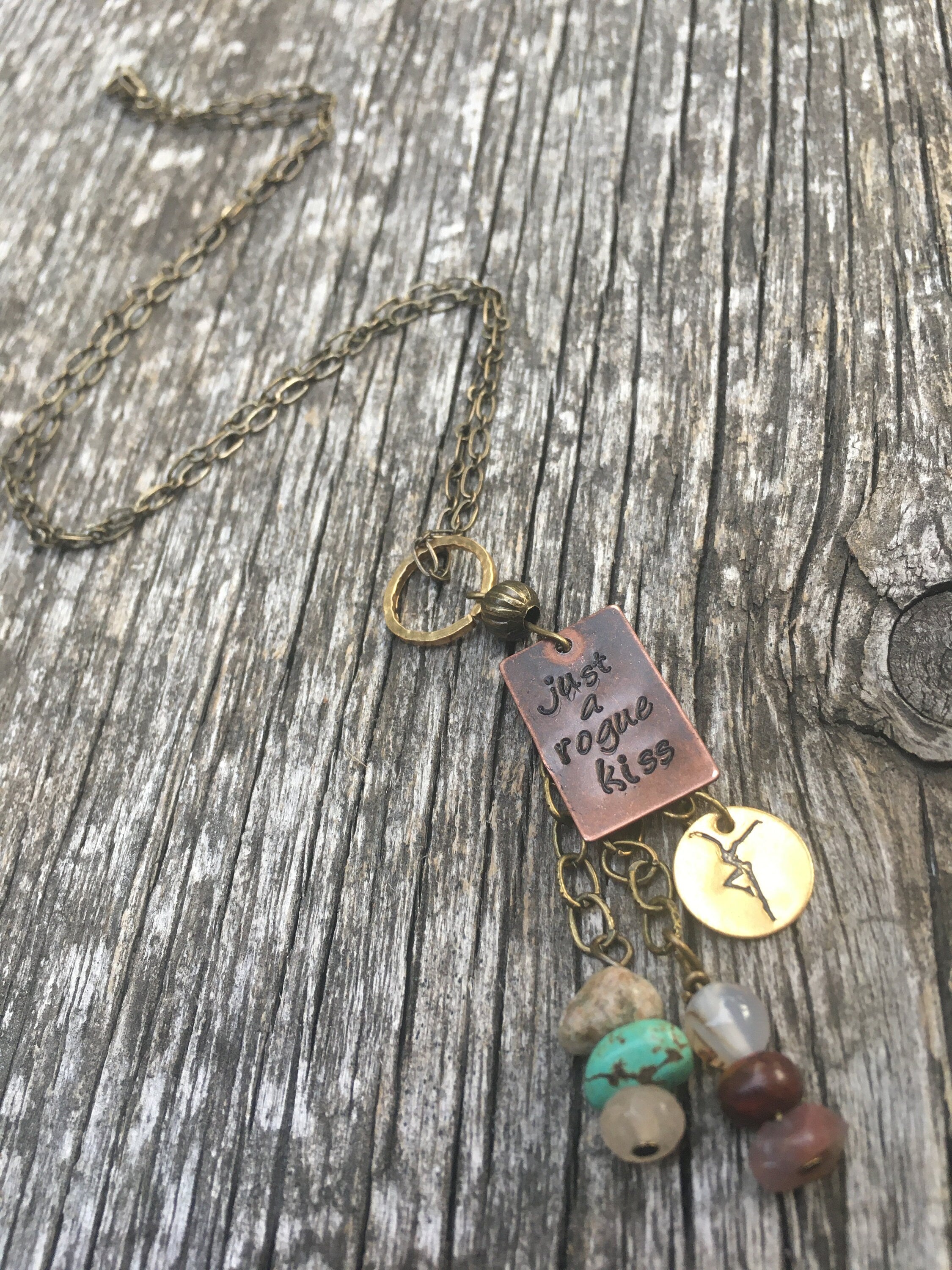 Say Goodbye lyric necklace