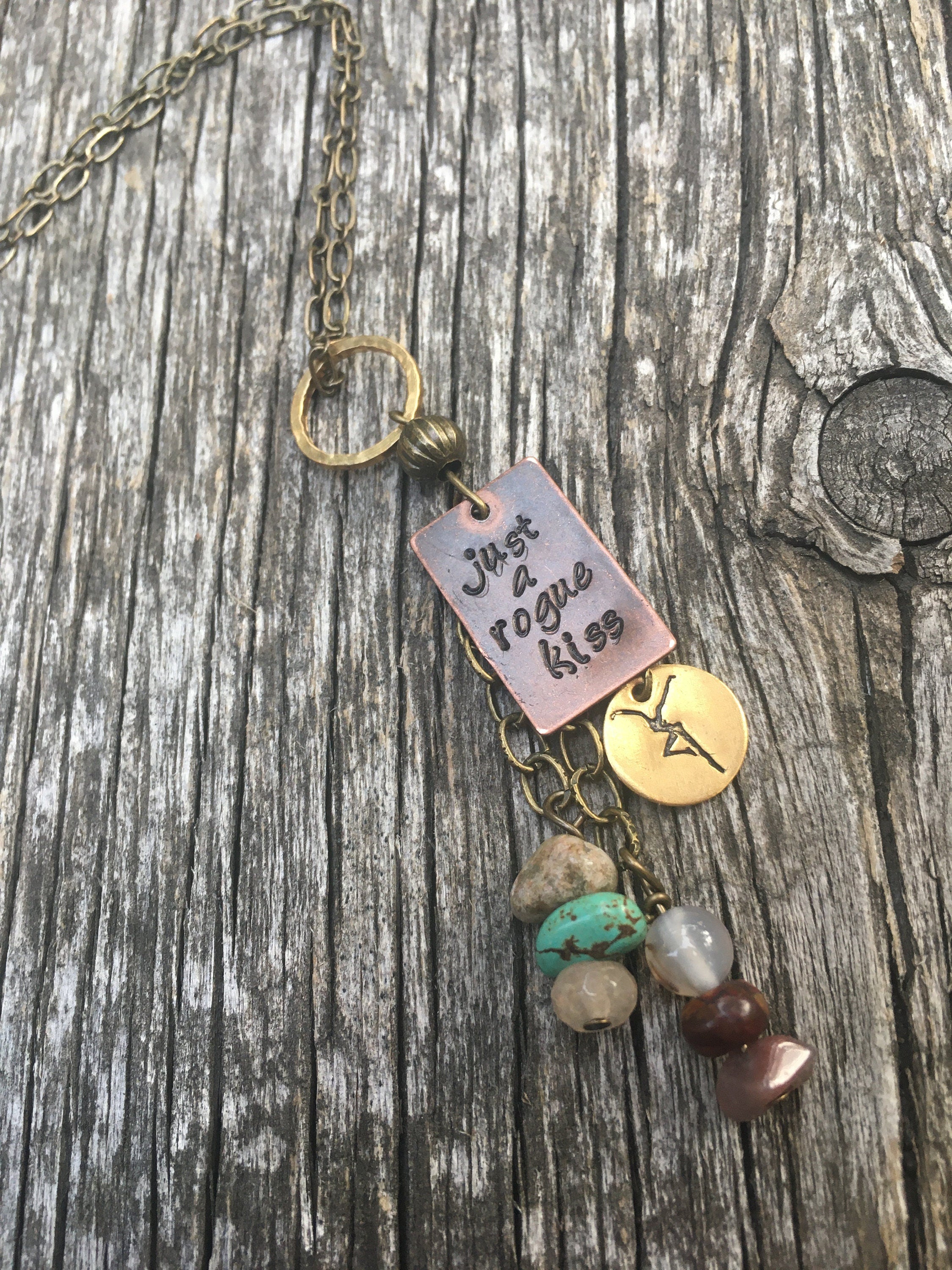 Say Goodbye lyric necklace