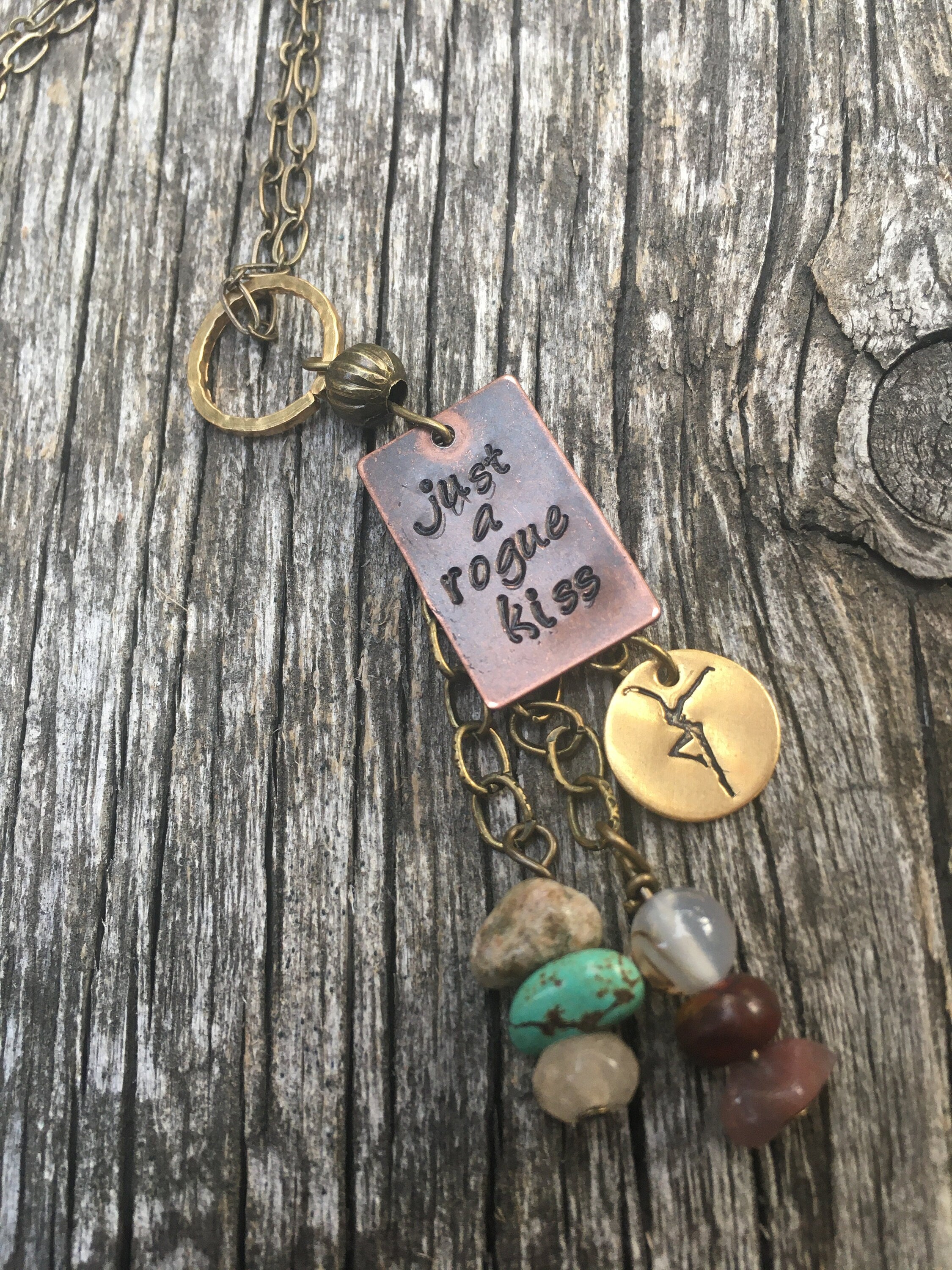 Say Goodbye lyric necklace